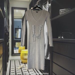 Bodycon Silver Dress